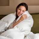 OverCloud™ Goose Down Comforter, Queen Size Winter Down Duvet Insert, Hotel Collection Comforter Ultra Soft 700+ Fill Power Down Proof Duvet Insert with Corner Tabs (90"X90"), Size: Queen