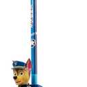 Paw Patrol Chase Kick Scooter for Kids, Self-Balancing 3 Wheeled Light Up Scooter with Extra Wide Anti-Slip Deck, Rear Brake, Lean to Steer, Lightweight Design, for Kids 3 and up, 75 LB Limit