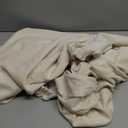 H.VERSAILTEX Armless Accent Chair Covers Thick Velvet Armless Chair Slipcovers High Stretch Chair Covers for Living Room Hotel Machine Washable Furniture Protector with Elastic Bottom, Ivory