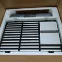 Spirit E310 Grill Parts for Weber Spirit, 17.5" Grill Grates 15.3" Flavorizer Bars for Weber Spirit 300 & GS4 Spirit II 300, Spirit E-310 E-315 Grills with Front Control Knobs for Weber 7638 7636