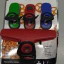 Items 4U! Soft Grip Bag Clips, Assorted Sizes, Assorted Colors, 1-Pack (4 Clips in total)