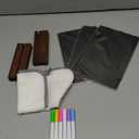 3 Pack 5x7 in Chalkboard Sign Small Blackboard Decorative with Wood Base