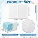 Riakrum 24 Pack Disposable Towelettes Face Towel Bulk Cotton Face Tissues Soft Facial Tissue Dry Wet Use for Sensitive Skin Care Makeup Removing Surface Cleaning (2400 Counts)