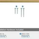 Amerock Balata 10-1/16 inch (256mm) Center-to-Center Champagne Bronze Cabinet Pull, BP37628CZ