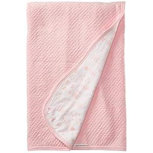 HonestBaby unisex baby Organic Cotton Matelasse Reversible Receiving Wearable Blanket, Pattern Play White/ Pink, One Size US HonestBaby unisex baby Organic Cotton Matelasse Reversible Receiving Wearable Blanket, Pattern Play White/ Pink, One Size US