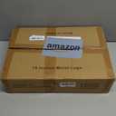 16 Inch Bench Legs, Trapezoid Metal Table Legs Heavy Duty Furniture Feets for DIY Desks, Black Metal End/Side Tables,Benches, Sofa, Set of 2 (H16 x W11, Black)