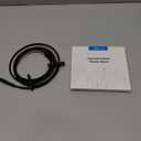 JSAUX Mini HDMI to HDMI Cable 6FT, [Aluminum Shell, Braided] High Speed 4K 60Hz HDMI 2.0 Cord, Compatible with Camera, Camcorder, Tablet and Graphics,Black