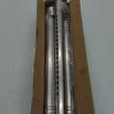 Closet Rod, 17 to 63 Inch Stainless Steel Adjustable Closet Rod,1.3 Inch Diameter Heavy Duty Closet Rods for Hanging Clothes, Silver Closet Poles for Wardrobes