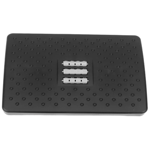 Office Footrest, Correct Posture Reduces Swelling Ergonomic Footrest Improves Blood Circulation Under Desk (Black)