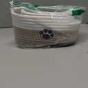 Dog Toy Basket Small Gift Basket for Baby, Woven Storage Baskets for Dog Cat, Nursery Storage Baskets for Diapers, Towels, 12"x 8" x 5" Mixed-Brown