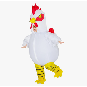 Stegosaurus Inflatable Chicken Costume for Kids Halloween Costume for Kid Boys Girls Funny Blow up Costumes for Cosplay Party