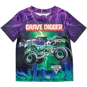Monster Jam Matching Family Athletic T-Shirt, Size 3T