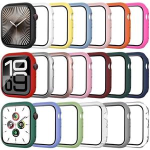 Tiorecime 20 Pack Case for Apple Watch Series 10 42mm with Tempered Glass Screen Protector, Shockproof Hard PC Protective Cover, All-Around Bumper Compatible with iWatch S10 42mm