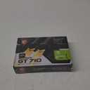 MSI Gaming GeForce GT 710 1GB GDRR3 64-bit HDCP Support DirectX 12 OpenGL 4.5 Heat Sink Low Profile Graphics Card (GT 710 1GD3H LP) 