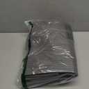 OIAHOMY XXLarge Rectangle Blanket Basket-96L, Cotton Woven Basket for Storage, Dirty Clothes Basket for Living Room, Nursery, Bedroom, Toy Organizing with Handle, 24" x 16" x 15", Dark Grey