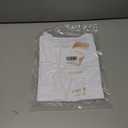 Women's Sleeveless Crew Neck Bodysuit Top Sexy Slim Summer Stretch Tank Top (White, S)