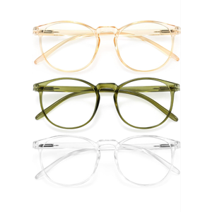 IBOANN Iconic Blue Light Glasses for Woman - Computer Glasses 99% Blue Light Blocking - Anti Eyestrain & UV Glare Protection