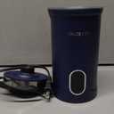 Spacekey Milk Frother, 4-in-1 Electric Frother for Coffee, 10.1oz/300ml Automatic Warm and Cold Foam Maker with Mute Mode, Temperature Control Milk Steamer for Latte, Easy to Clean