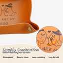 3 x Boo Basket Stuffers for Women Him Her Halloween Couple Gifts for Boyfriend Girlfriend Spooky Basket Stuffers Funny You Are My Boo Leather Tray Sweetest Day Birthday Anniversary Christmas Valentines