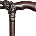 Walking Cane Dedicated Sizes with Hand-Carved Wooden Walking Cane for Men and Women Support up to 300 lbs, All-Day Comfort Ergonomic Canes for Seniors Daily Walking and Outdoor Strolls