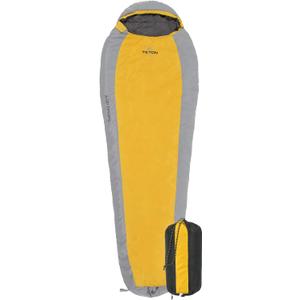 Teton 20F and 5F Degree Sleeping Bag; Lightweight, Warm Weather Mummy Sleeping Bags for Adults and Kids, Camping, Backpacking, Hiking (Orange)
