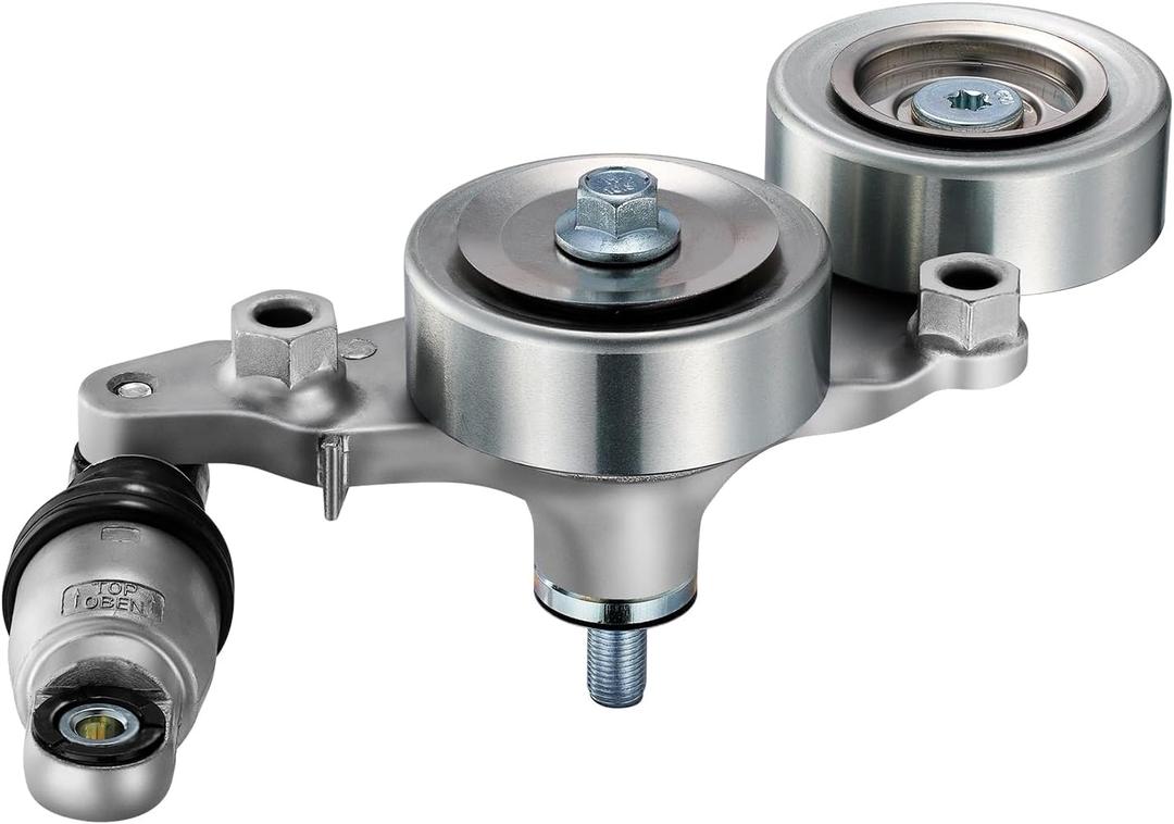 BDFHYK Belt Tensioner Assembly with Pulley is compatible with 2006-2011 Honda Pilot, Accord and Crosstour, Odyssey V6 3.5L. Replaces 49439, 305390, 39092, 999301A, 11030072, 89390FN.
