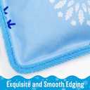 Upgrade Dog Cooling Mat Portable Water Injection Pet Cooling Pad Summer Self Cooling Ice Silk Pet Blanket Washable