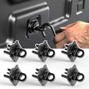 6PCS Tie Down Anchors fit for 2014-2025 2026 Chevy SilveradoGMC Sierra 1500 2500 3500, 2015-2024 ColoradoCanyon Truck Bed Tie Downs for Car Replacement #23146899 Automotive Accessories