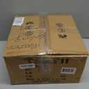 Low Profile Ceiling Fans With Lights, 27.2” Black Modern Dimmable Flower Shape Ceiling Light Fan with Remote Control/App Control, Timing 6 Gear Speeds Fan Ceiling Lamp