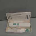 Electric Nasal Aspirator for Baby, Nose Aspirator for Toddlers, Waterproof Baby Nose Sucker, Nose Cleaner with 3 Silicone Tips, Adjustable Suction Level, Music and Light Soothing Function,Green