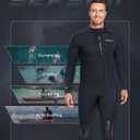 Seaskin 5mm Wetsuits for Men Front Zip Full Wetsuit (XX-Large, Black)
