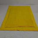 2 Piece Set Soft Cozy Plush Chenille Bath Mat Highly Absorbent Bathroom Rug