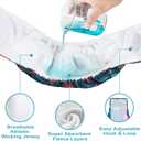 Wegreeco Small Dog Diapers Male,Reusable Belly Bands for Male Dogs,Washable Doggie Puppy Diapers Wraps,Medium Large Size (5 Pack X-Small, Marine Animal)