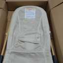 ANGELBLISS Baby Bouncer, Portable Bouncer Seat for Babies, Infants Bouncy Seat with Mesh Fabric, Natural Vibrations (Beige)