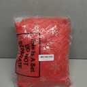 Libima 84 Inches Large Christmas Tree Skirt Faux Fur Red Xmas Tree Skirt Plush Velvet with Silver Sequins Snowflakes for Xmas Decorations Merry Christmas Party Winter Holiday Ornaments