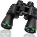 20X50 Binoculars for Adults High Powered- Large View with Clear Vision Waterproof & Fogproof Lightweight Easy Focus Compact Binoculars for Bird Watching Hunting Travel Sports Opera Concert