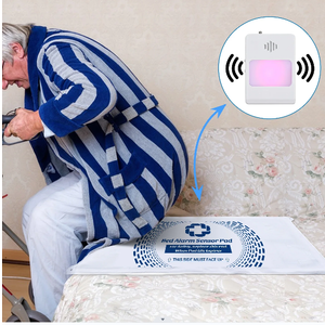 Bed Exit Alarm – Real-Time Monitoring of Bed Activity To Prevent Falls Ideal for Hospitals, Nursing Homes, and Home Care