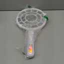 Electric Fly Swatter, Bug Zapper, Mosquito Zapper Racket | Gold Zone Voltage, Densest 3 mm Mesh, Apple-Like Weight - AA Battery Powered (not incl.) - Indoor & Outdoor Use with Pro Swat Tips (White-1 pack)