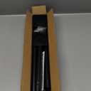 Shower Curtain Rod Adjustable 30-80" with Holder, Anti-Rust Shower Rod & Spring Tension Shower Rod No Drill, Black Shower Curtain Rod for Bathroom Tension Rod