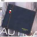 Mens Wallet Bifold Leather Matte Wallet for Men, Thin & Stylish Card Holder with ID Window