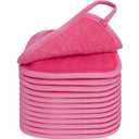 KODAMO Makeup Remover Cloths Reusable Washable Microfiber Cloth with Just Water - 12 Pack - Soft & Soft Pink