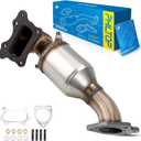 PHILTOP Catalytic Converter Direct Fits Accord 2.4L 2013 2014 2015 2016 2017 1pcs, Stainless Steel Shell Aluminum Inlet/Outlet Catalyst Convertor 16827, 641565(EPA Compliant)