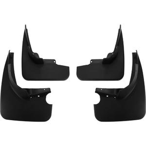 Mud Flaps Splash Guards W/Mount Accessories for Mercedes-Benz ML350/300 2007-2011 Front and Rear Mud Guards 1 Set