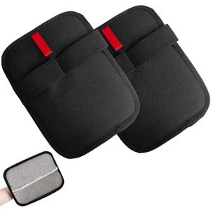 Set of 2 Pack, 2Pcs Pet Hair Removal Glove, Electrostatic Pet Hair Removal Gloves, Reusable Cat & Dog Fur Remover for Furniture, Bedding, Clothes, Car Seats, Multi-Functional Grooming and Pet Hair Removal Tool