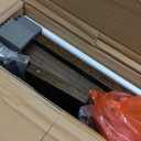 Creso hom Side Table with Charging Station, Tall End Tables Living Room, 30 Inch Skinny Night Stand with Storage, Small Bedside Tables for Bedroom, Office, Dorm, Hallway, Rustic Brown