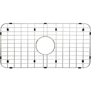 Serene Valley 25-1/8" x 12-7/8" Sink Grid, Centered Drain with Corner Radius 1-1/2", NLW2513C