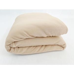 Quilted Baby Blanket - Large Premium Viscose from Bamboo - 33in x 33in for Baby Girl/Boy Infant Receiving or Toddler Blanket - Gender Neutral Baby Shower Newborn Gift (Toasted Almond)