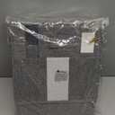 6Pack Sheet Organizers and Storage - King/Queen Size Sheet Storage Organizer with Window, Foldable & Dustproof Sheet Organizer for Linen Closet for Summer Blankets & Sheet Sets,Grey