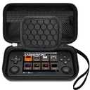 GWCASE Case Compatible with RG35XX H Retro Game Console, Handheld Emulator Gaming Player Storage Organizer for Anbernic for rg35xx h/for RG28XX Retroid Pocket Consoles, TF Card& Cable(Box Only) (Black)