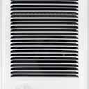 CSC152TW Electric Wall Heater Complete Unit With Thermostat, 240 Volt 1500 Watt, High Efficiency Centrifugal Fan For Fast And Quiet Heating (off-white)